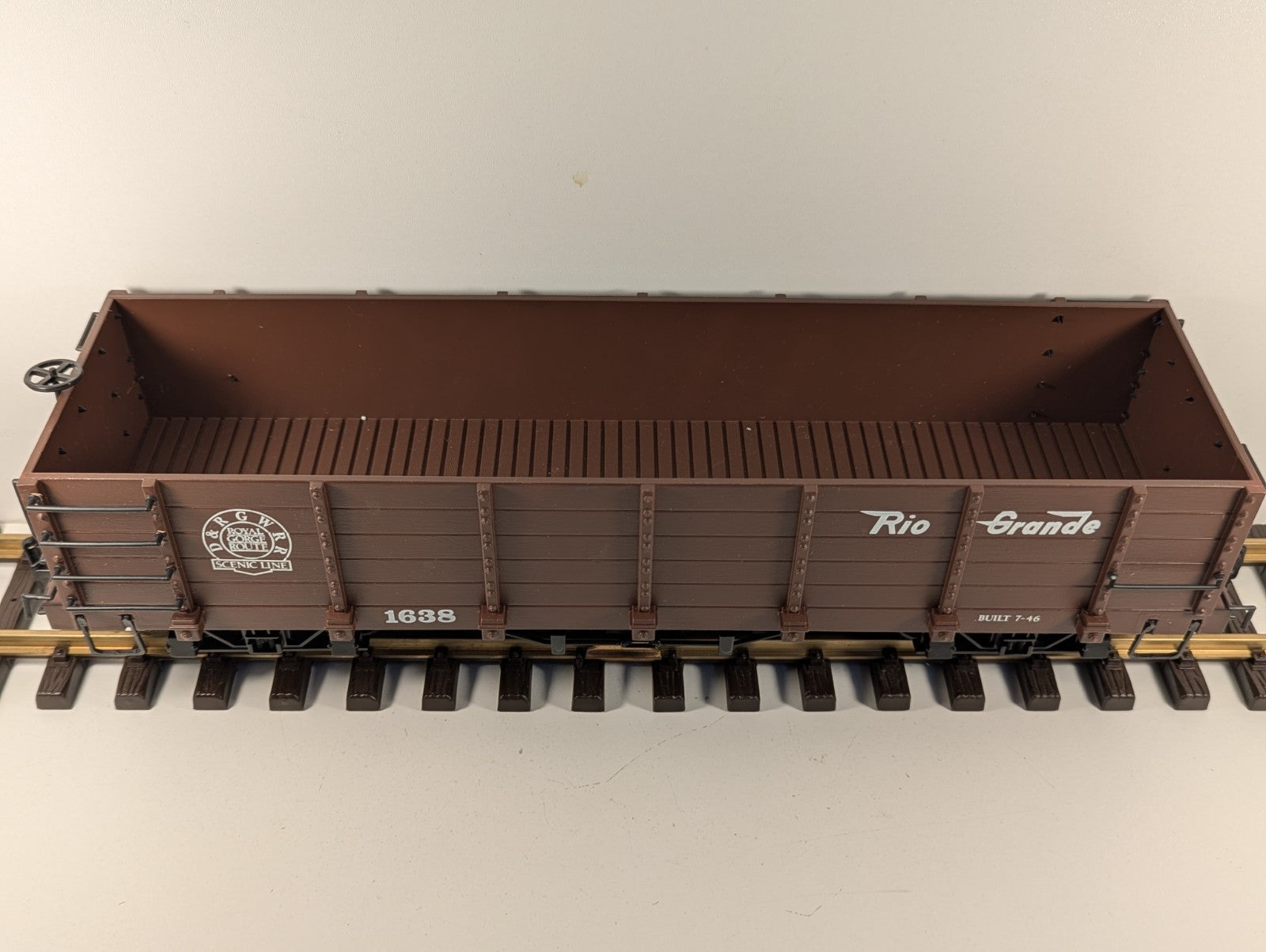 Bachmann 93718BAC G Gauge D&RGW Gondola Car