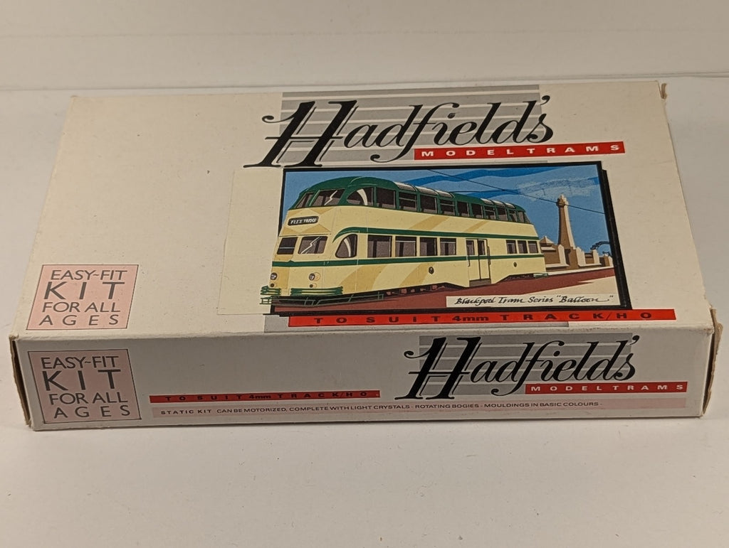 Hadfield's OO Gauge Blackpool Tram Series 'Balloon' Model Tram Kit