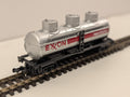 Model Power N Gauge No. 3411 Exxon Triple Dome Tank Car (Missing Wheel Set)