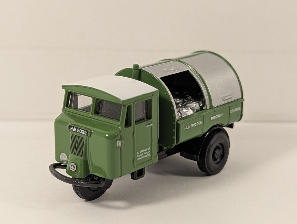 Oxford Diecast 1:76 Scale / OO Gauge Scammell Scarab Refuse Collector