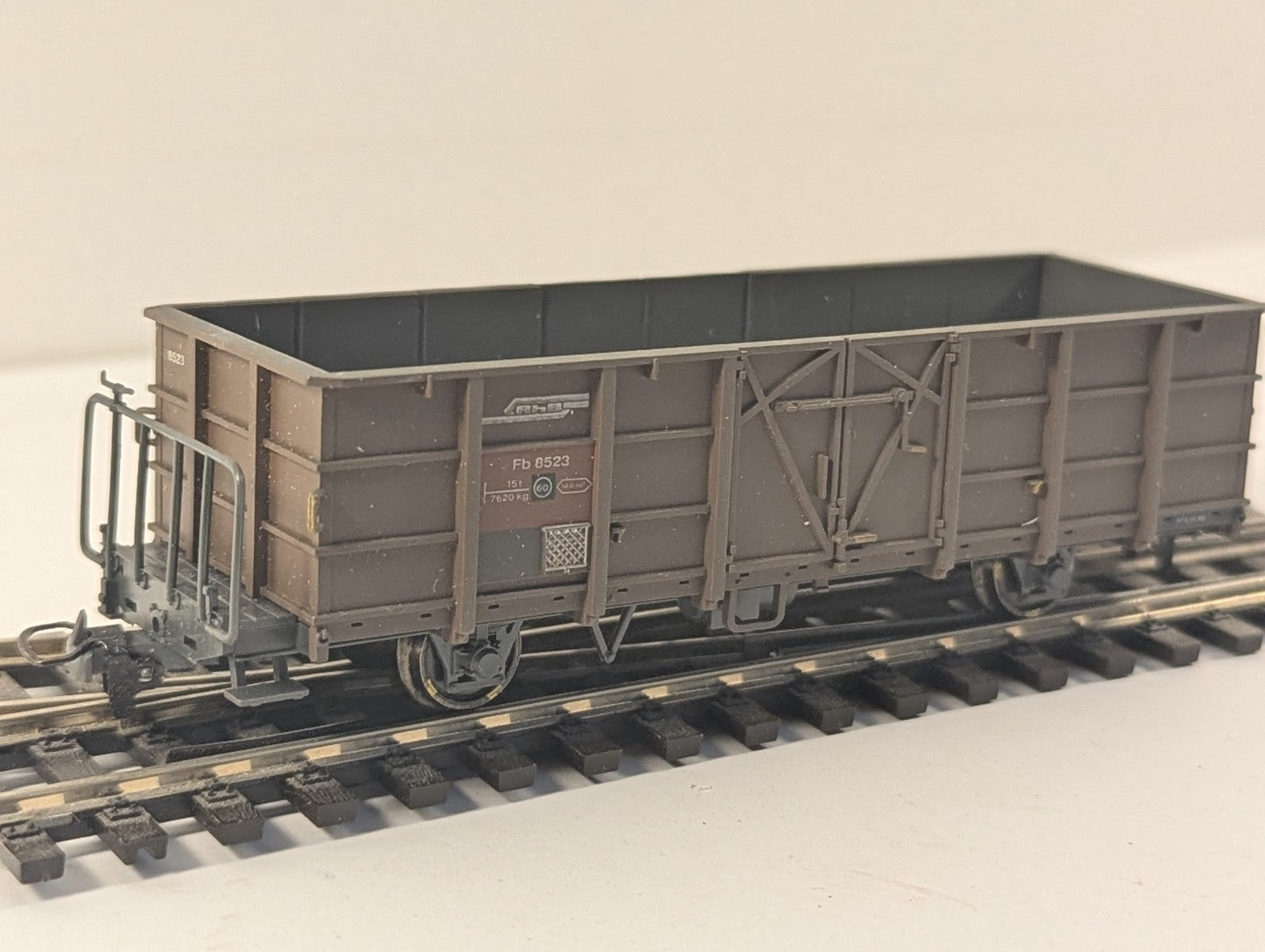 Bemo 2255 173 H0e Gauge RhB Gondola Goods Wagon - boxed