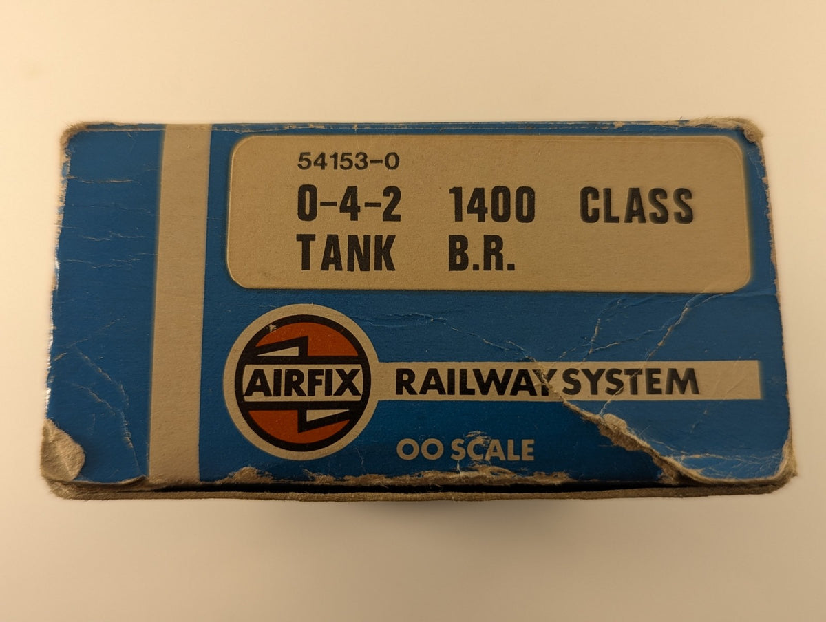 Airfix OO Gauge GWR 1400 Class 0-4-2T Steam Locomotive 1466 BR Lined Green