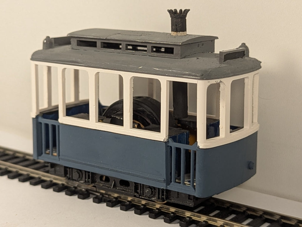 ON30 Gauge Kit Built Steam Tram Engine – No Couplings