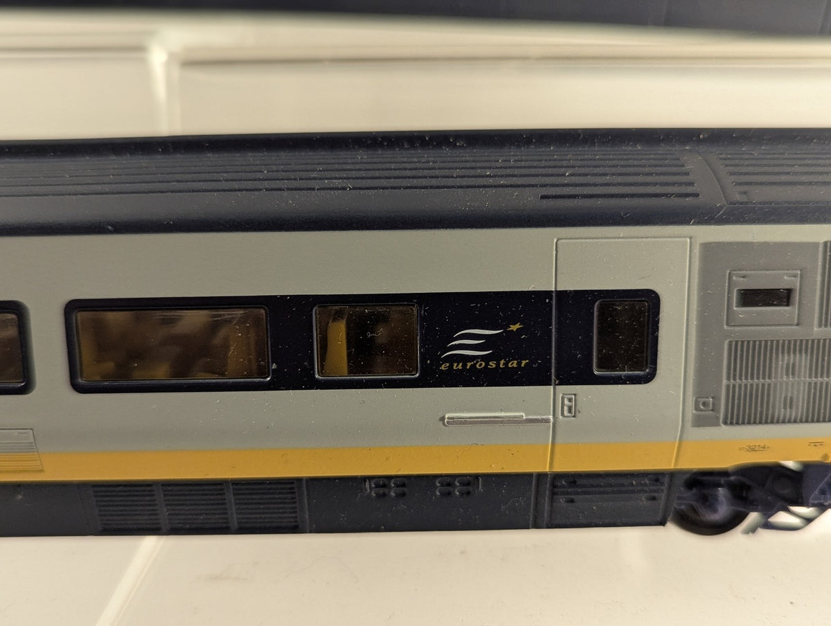 Hornby OO Gauge Eurostar Class 373 4-Car Set Electric Train Pack 3213 & 3214