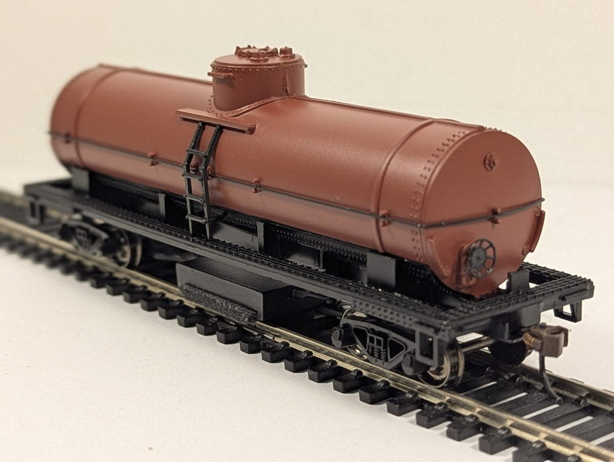 Bachmann HO Gauge HO Track Cleaning Tank Car Track Cleaning Car Oxide Red 16303