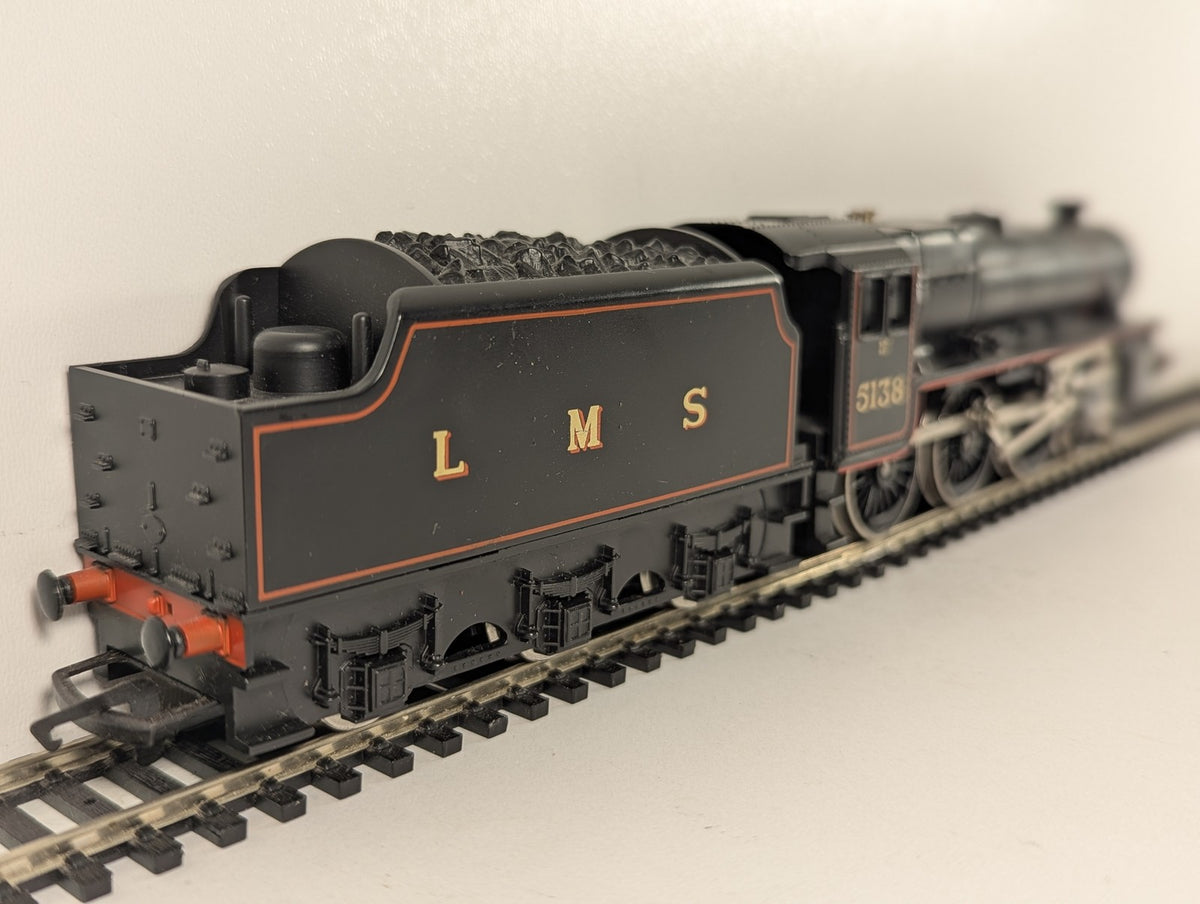 Hornby OO Gauge Class 5MT 'Black Five' Steam Locomotive 5138 LMS Lined Black