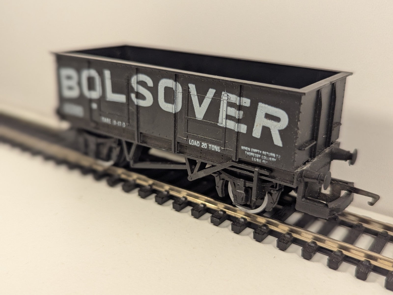 Hornby R136 OO Gauge Bolsover 20T Steel Mineral Wagon