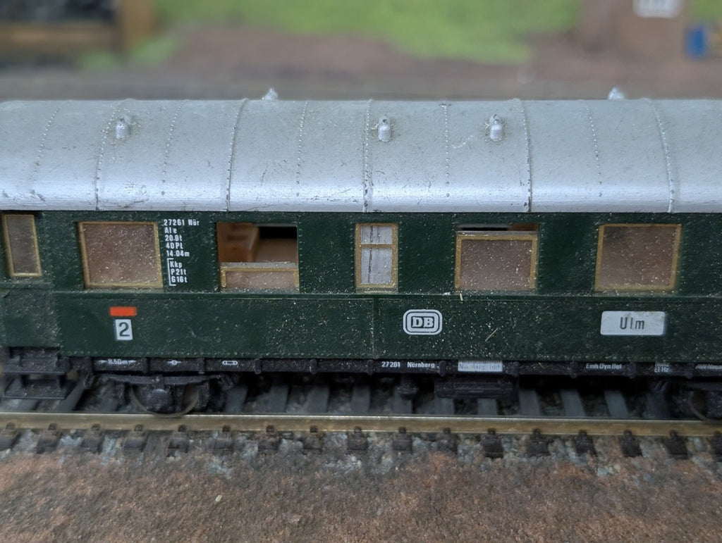 Lima 2nd Class Passenger Coach 27261 of the DB