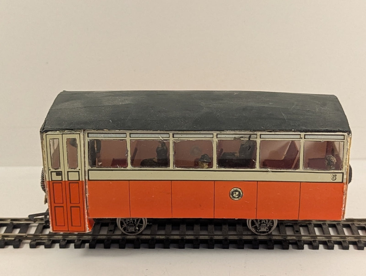 Scratchbuilt County Donegal Railways Railcar Trailer No. 5