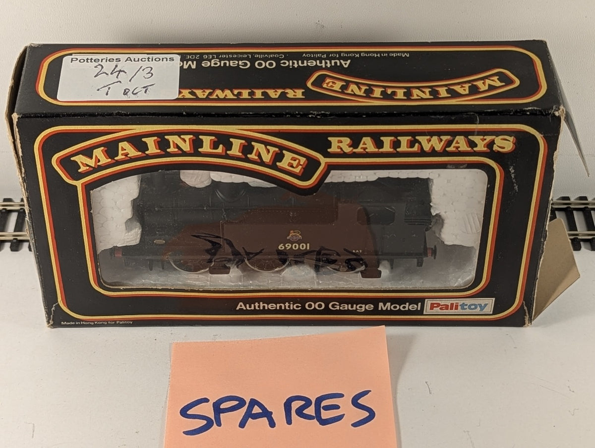 Mainline OO Gauge Class N2 0-6-2T Steam Locomotive 69001 BR Black