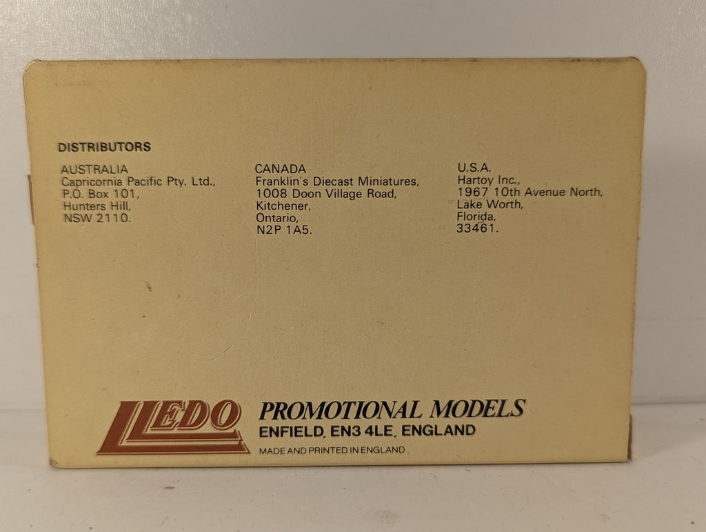 Lledo Vintage Ford Model T Bus Die-cast Bus 103 Oxford Red & Brown