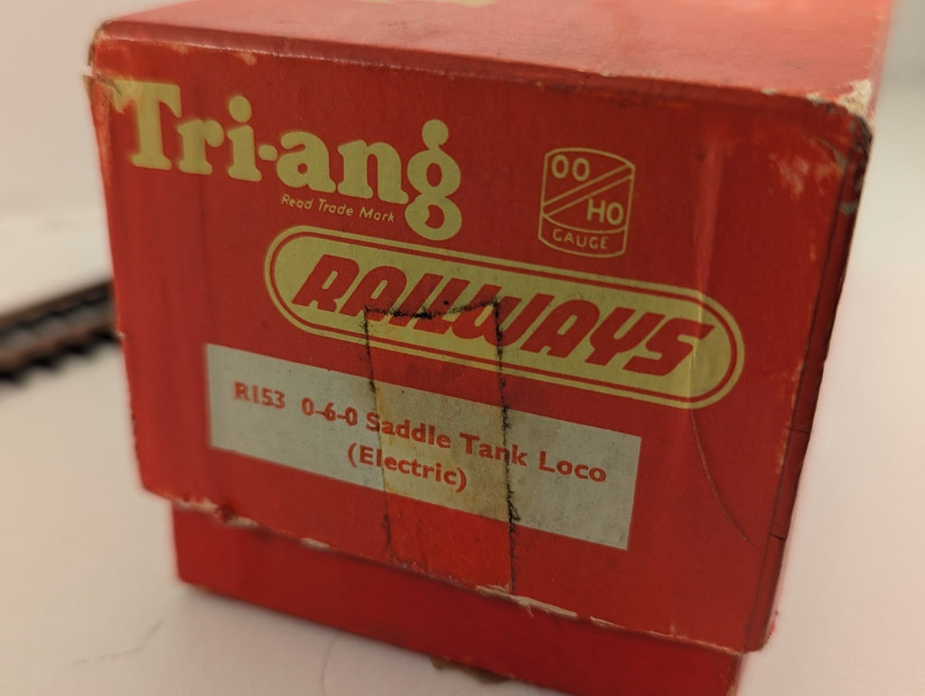 Tri-ang R153 OO Gauge 0-6-0 Saddle Tank Locomotive – Boxed