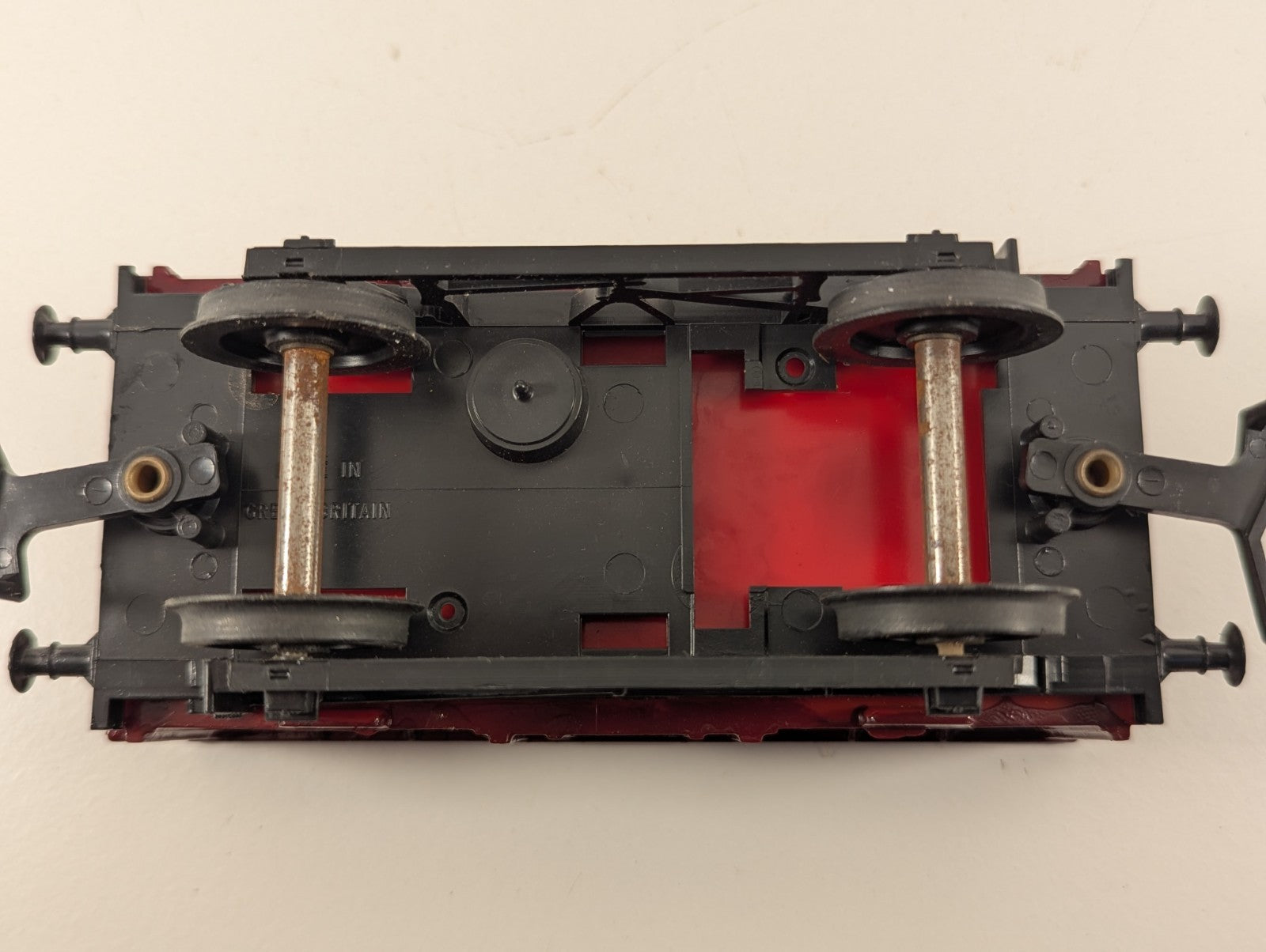O Gauge Kit-Built 16T Mineral Wagon “Royal Navy Hull Red” Renamed & Numbered