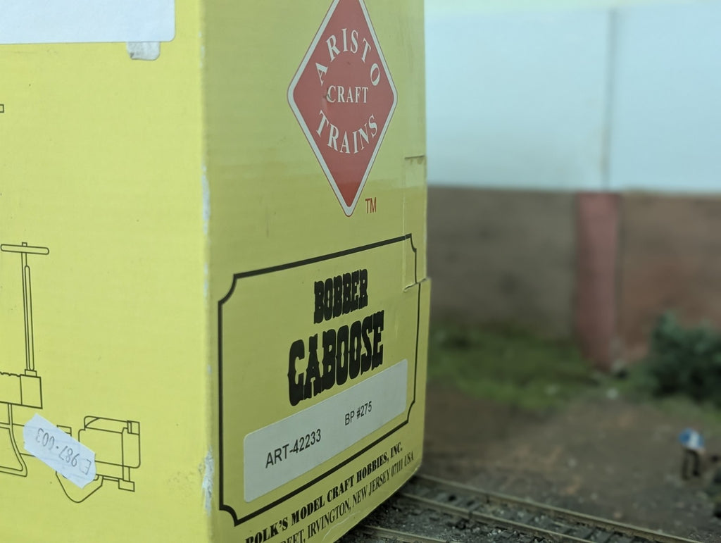 Aristo Craft G Scale Atchison Topeka & Santa Fe Track Cleaning # 1708 Caboose