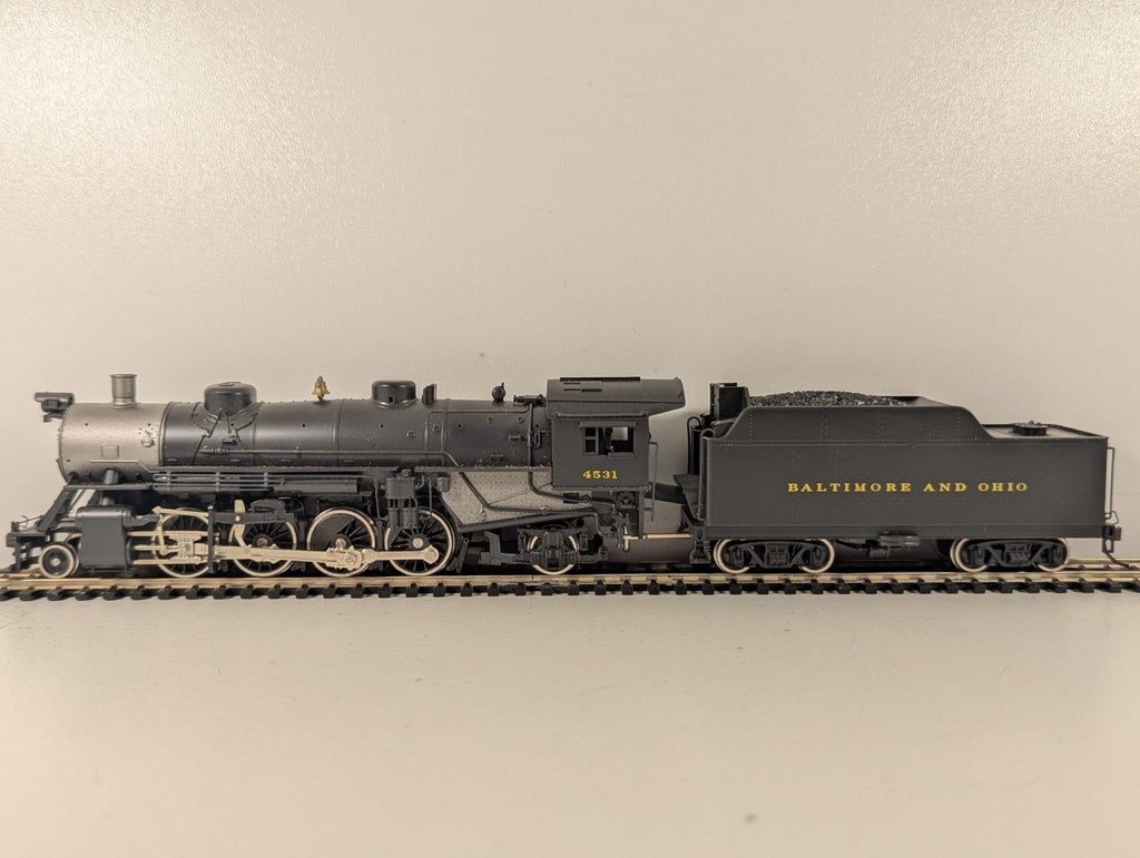 Athearn Genesis HO Scale USRA 2-8-2 Light Steam Locomotive 4531 Baltimore & Ohio