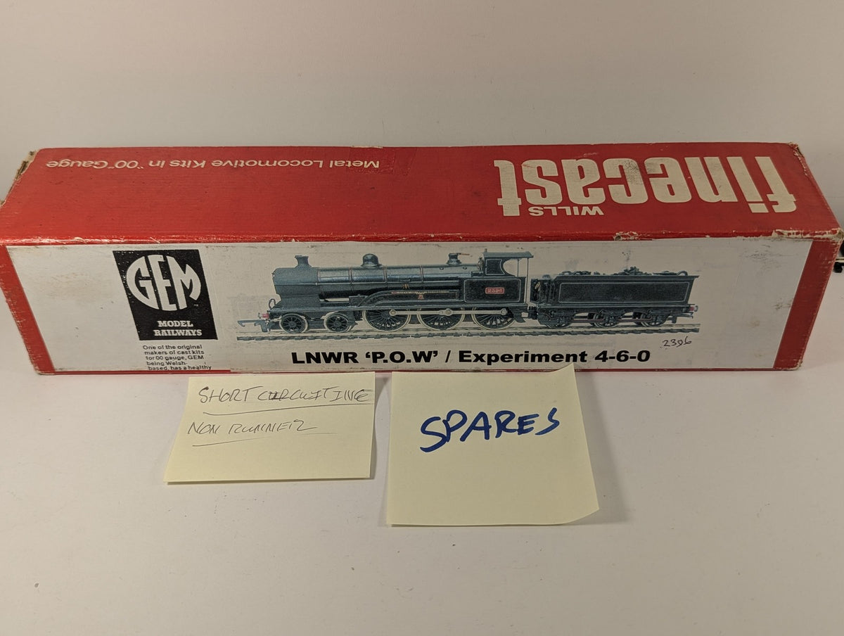 GEM / Wills Finecast OO Gauge LNWR Prince of Wales Class 'Queen of the Belgians'