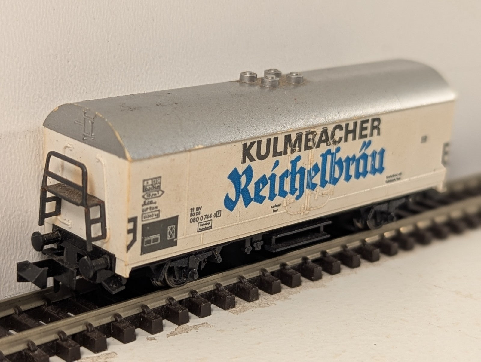 Fleischmann N Gauge Kulmbacher Reichelbräu Refrigerated Beer Wagon