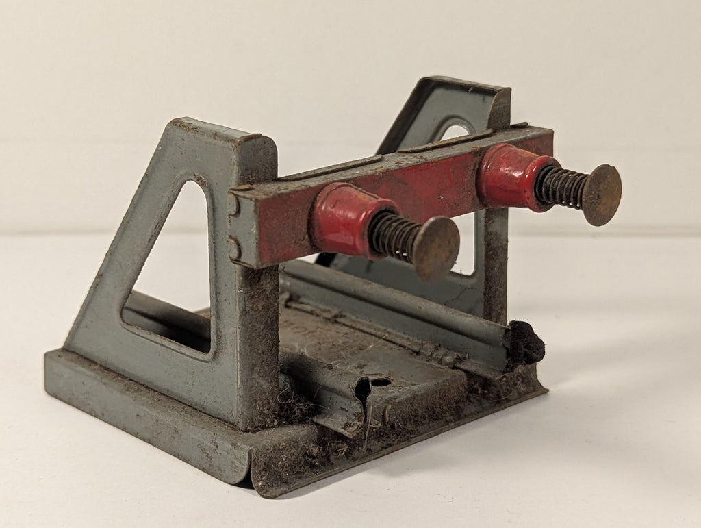 Hornby O Gauge Spring Buffer Stop Grey / Red
