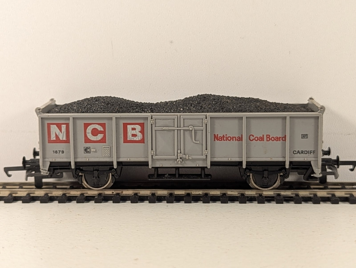 Lima OO Gauge National Coal Board 21 Ton Mineral Wagon Goods Wagon 1879 NCB Grey