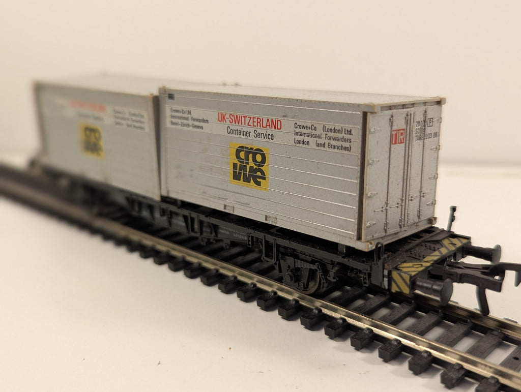 Fleischmann 5235 H0 Container Wagon Freight Model