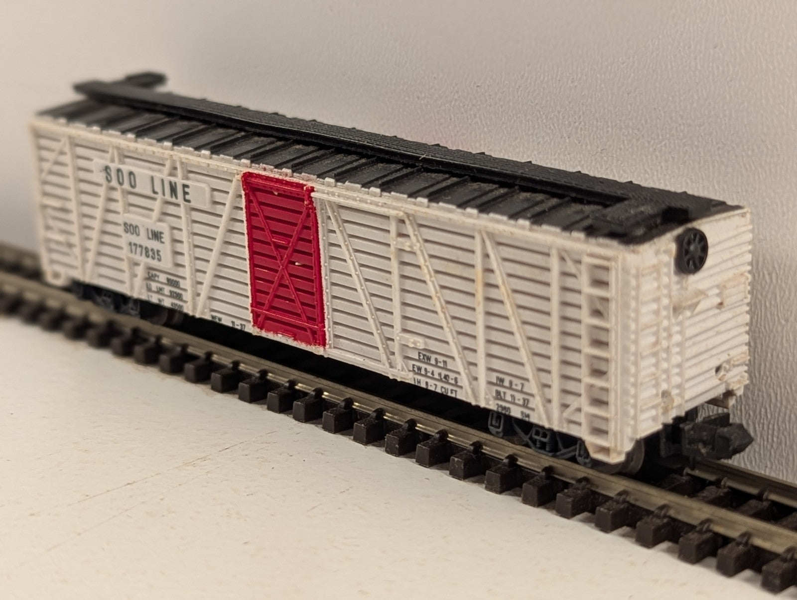 Lima N Gauge Soo Line Single Door Stock Car