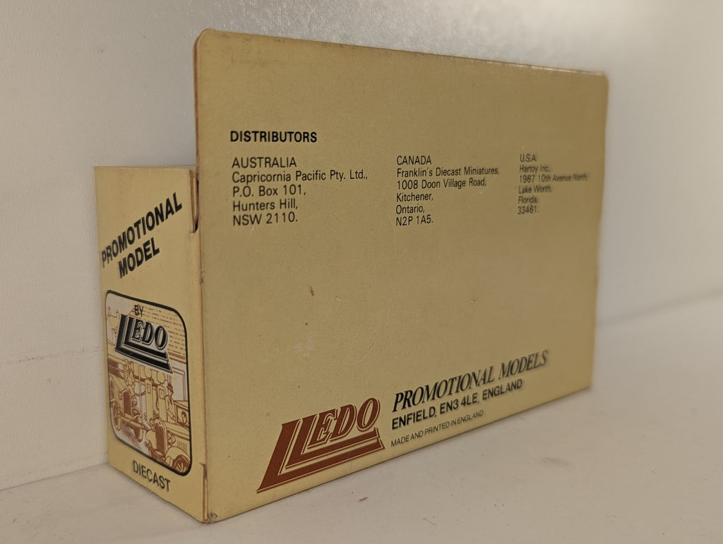 Lledo Vintage Ford Model T Bus Die-cast Bus 103 Oxford Red & Brown