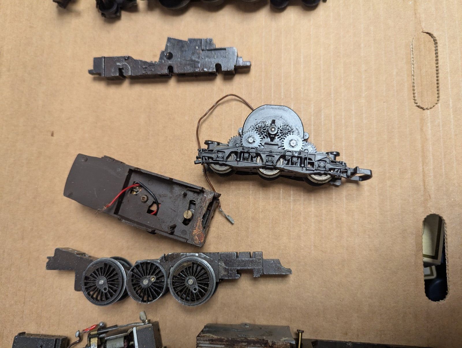 Job Lot of OO Gauge Model Railway Chassis