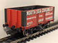 Bachmann OO Gauge 7-Plank Open Wagon North Sea Coaling Co. Goods Wagon 27