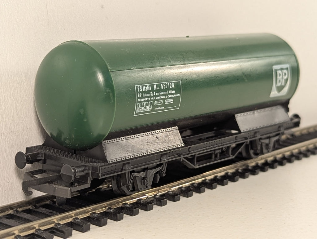 Lima HO Scale FS BP Tank Wagon Goods Wagon 557128 BP Green