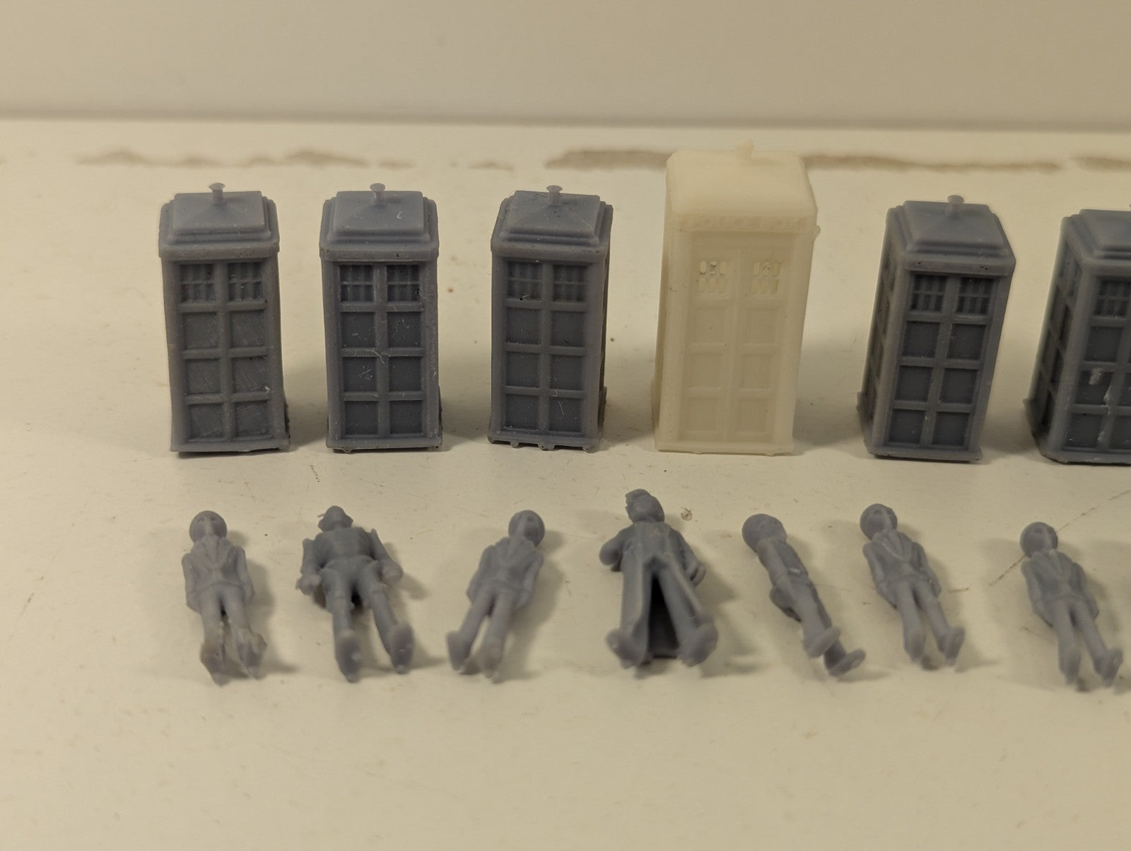 3D Printed OO Gauge Doctor Who Fan Art Accessories
