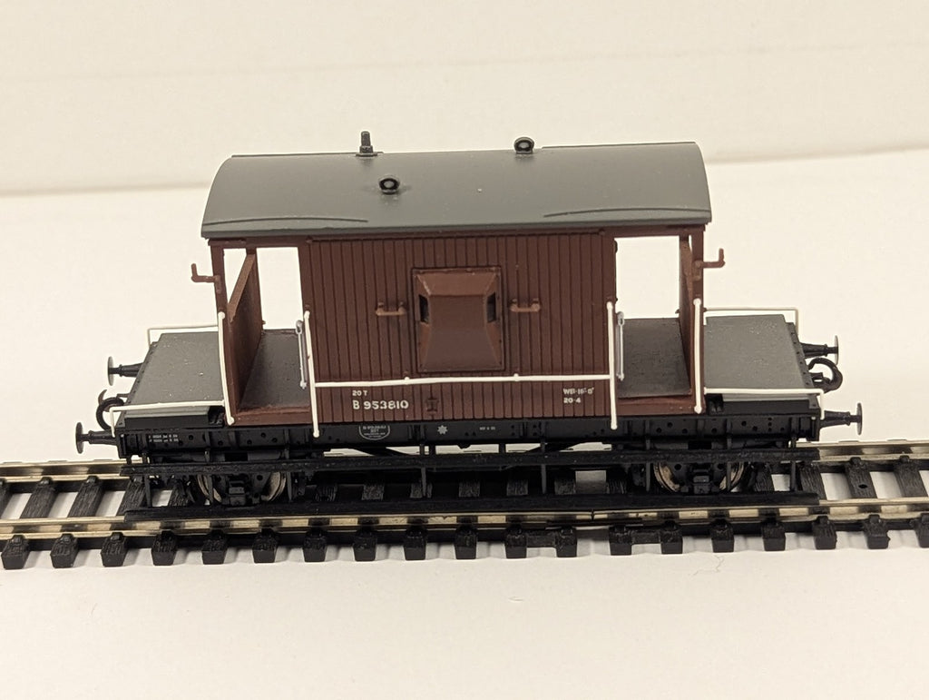 Bachmann OO Gauge BR 20 Ton Goods Brake Van B953810 BR Bauxite