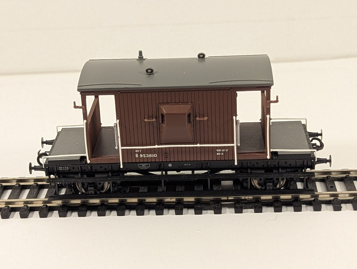 Bachmann OO Gauge BR 20 Ton Goods Brake Van B953810 BR Bauxite