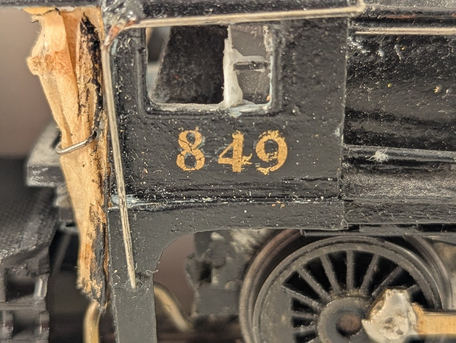 Kitbuilt Gauge 2-6-0 Mogul Steam Locomotive 849 British Columbia Spares /Repair