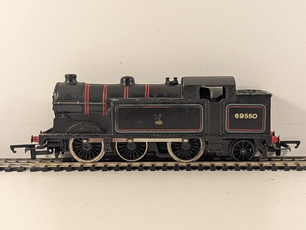 Hornby Dublo OO Gauge Class N2 0-6-2T Steam Locomotive 69550 BR Black EDL17