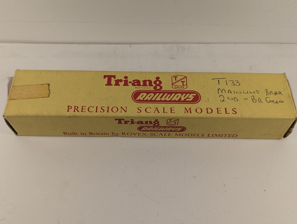 Tri-ang TT Gauge Mainline Brake Second Coach Passenger Coach S34245 BR Green