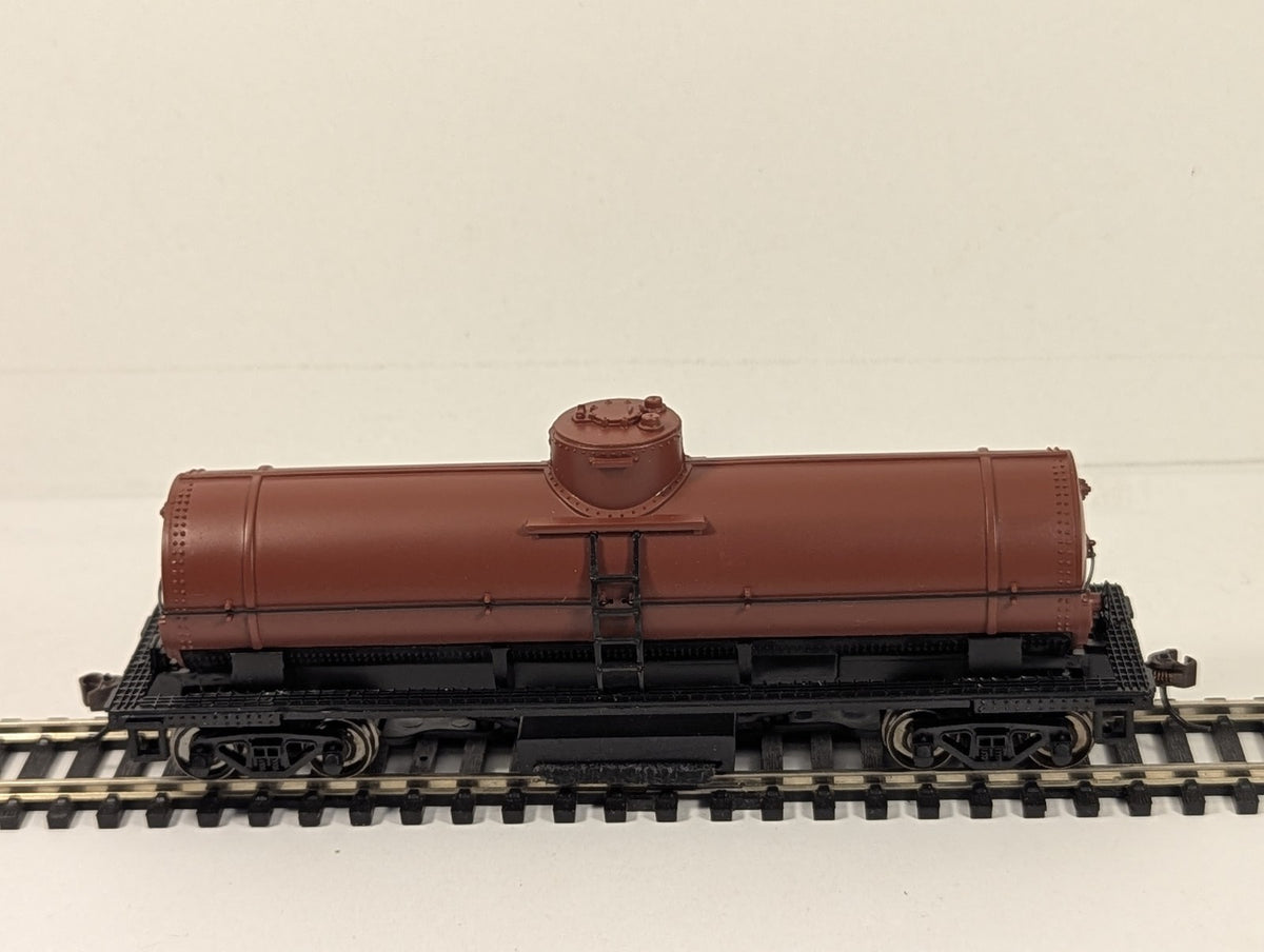 Bachmann HO Gauge HO Track Cleaning Tank Car Track Cleaning Car Oxide Red 16303