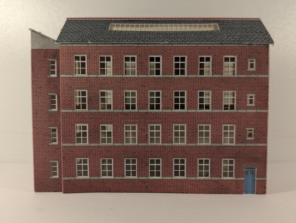 Metcalfe OO Gauge Red Brick Mill Building PO284