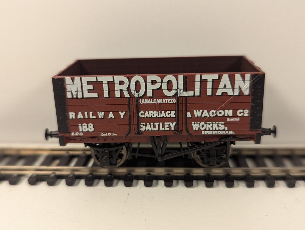 Bachmann 37-150K OO Gauge 8 Plank Wagon Metropolitan RCW