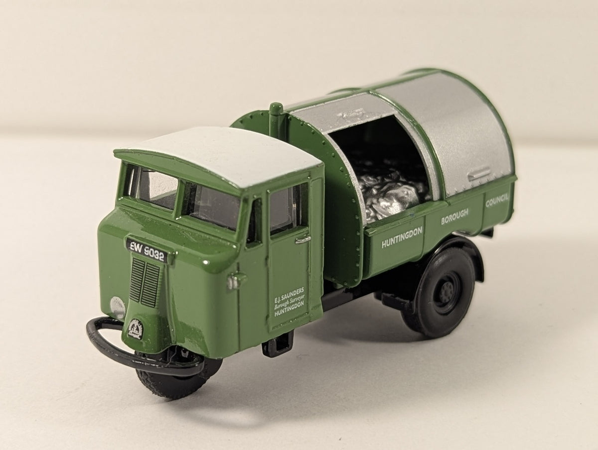 Oxford Diecast 1:76 Scale / OO Gauge Scammell Scarab Refuse Collector
