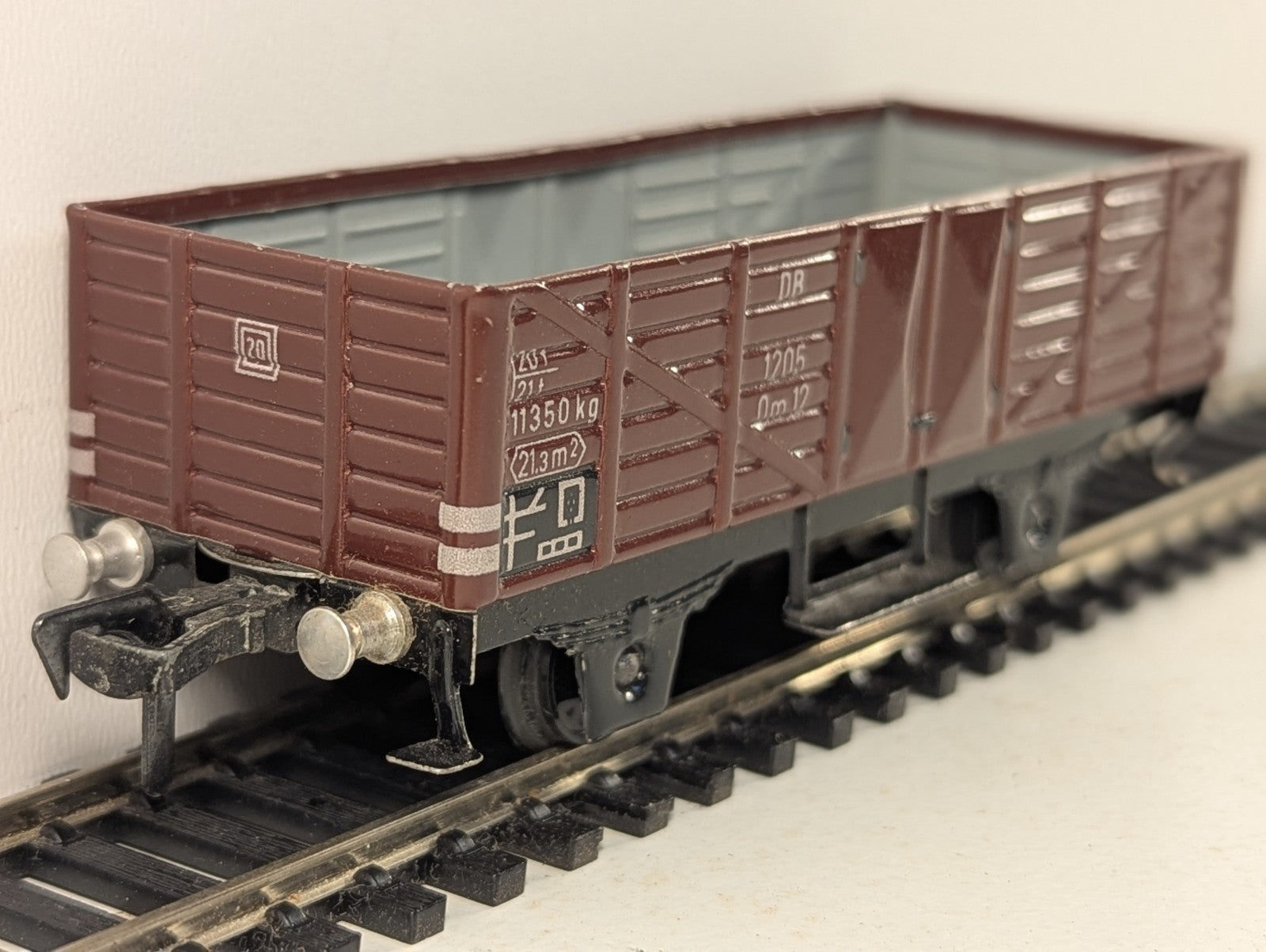 Fleischmann HO Gauge DB Om 12 Open Wagon 1205 DB Brown 1405