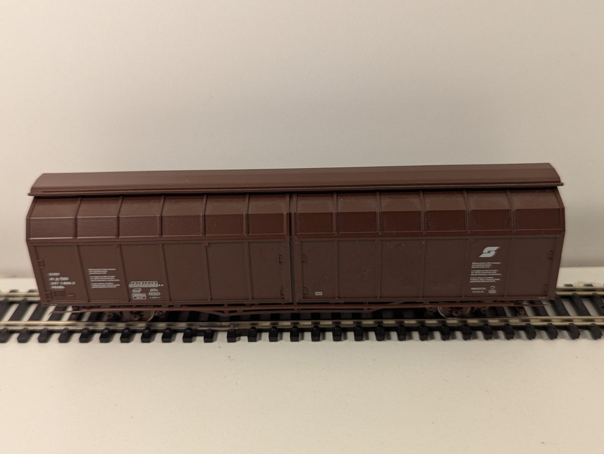 Roco HO PKP Cargo Hmrrs29 Sliding Wall Wagon
