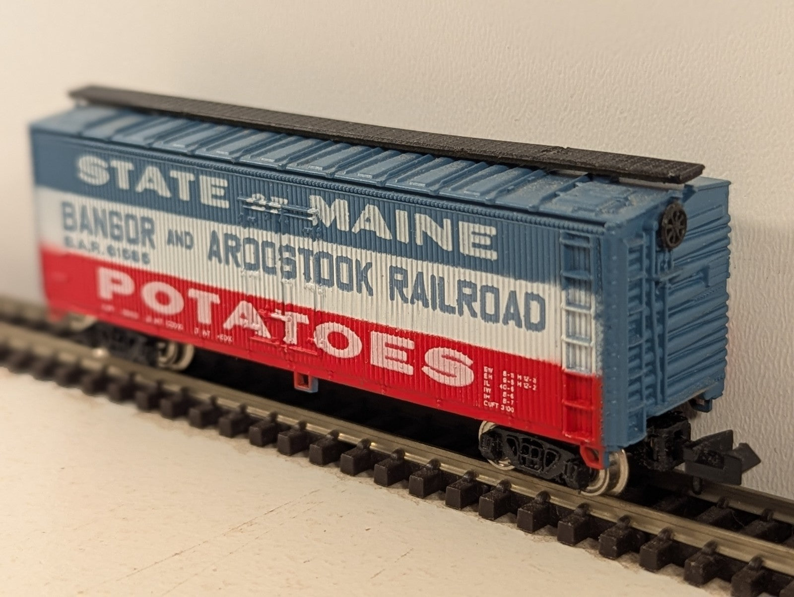 Model Power N Gauge Bangor & Aroostook Box Car
