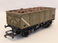 Hornby OO Gauge 21 Ton Mineral Wagon Goods Wagon M497002 BR Grey