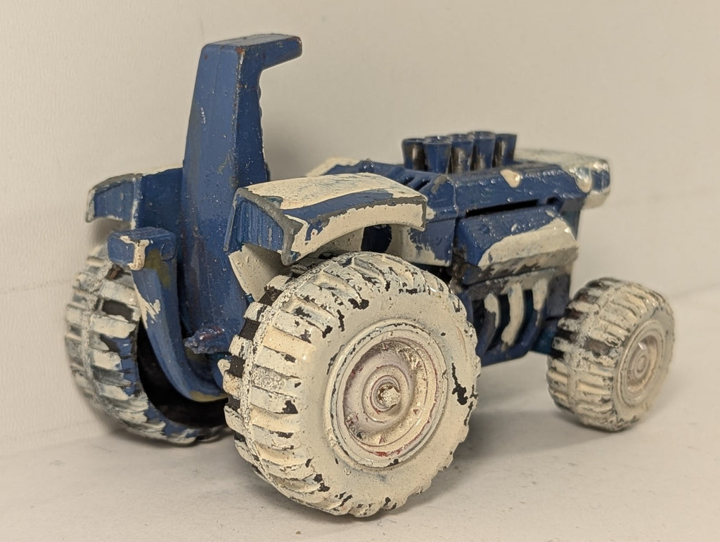 Matchbox Mod Tractor Die-cast Model Tractor Metallic Blue K-3
