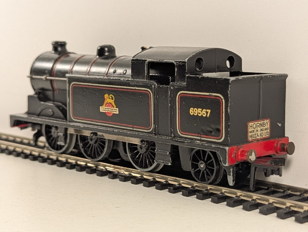 Hornby Dublo EDL17 OO Gauge Class N2 0-6-2T No. 69567 Steam Locomotive - 3 Rail
