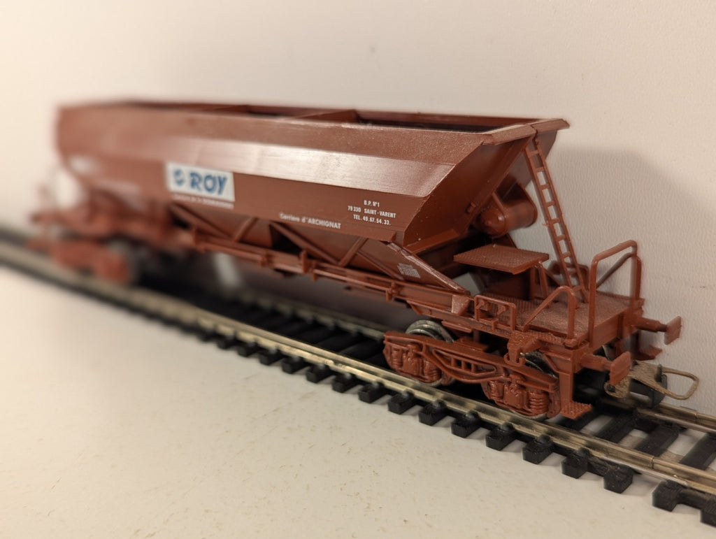Jouef HO Gauge Wagon Trémie Roy Goods Wagon 690 0 009-6 SGW Brown