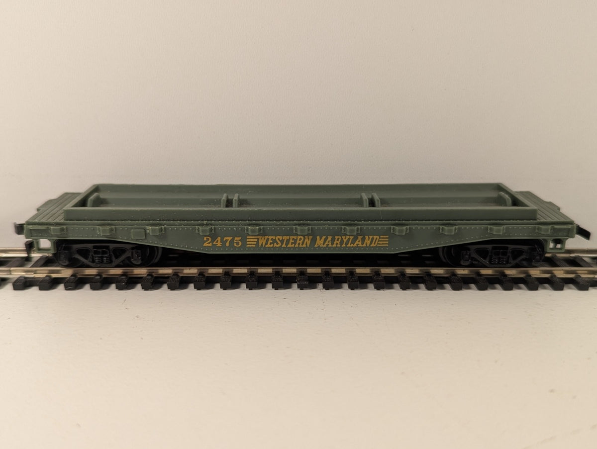Tyco HO Gauge Western Maryland Flatbed Wagon