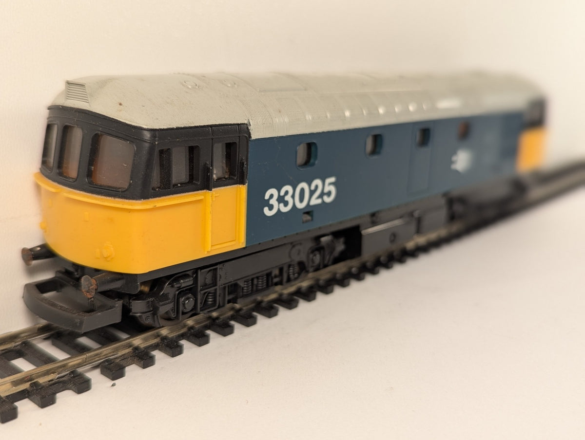 Lima OO Gauge Class 33 Locomotive 33025 BR Blue 205228A1