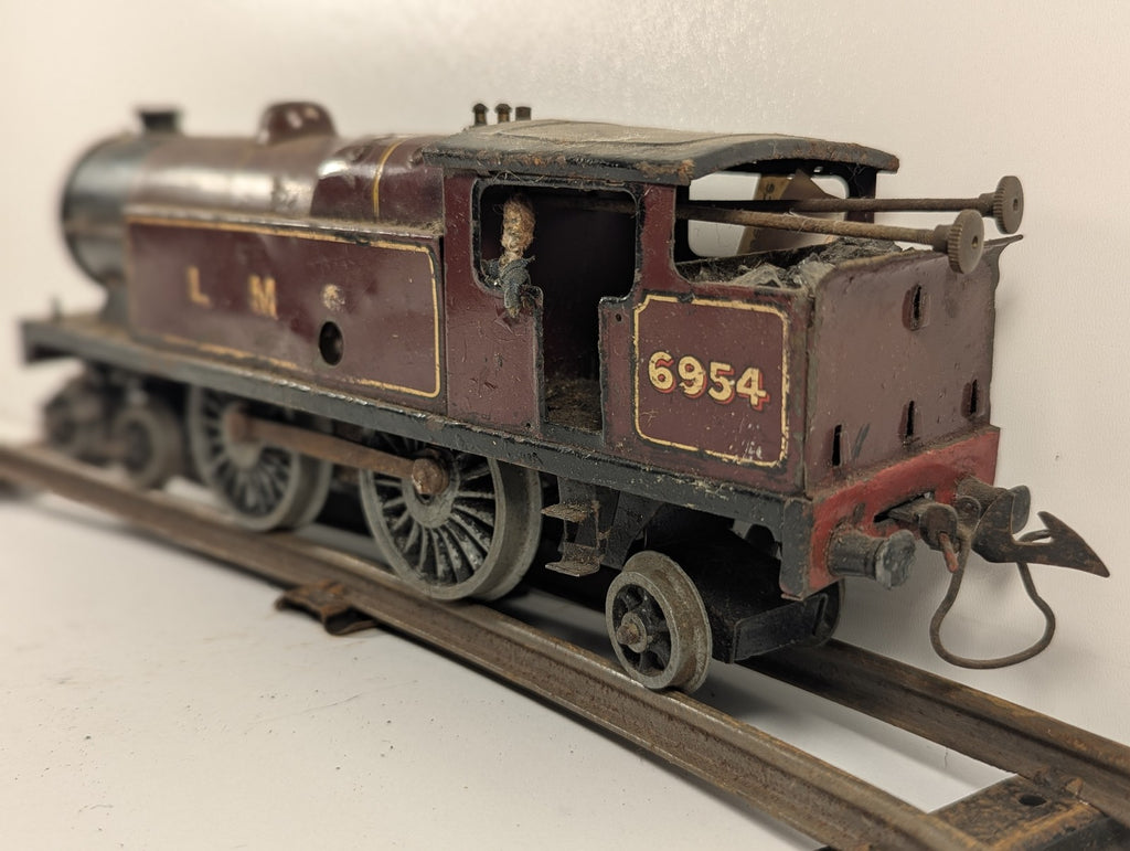 Hornby O Gauge No. 2 Special Tank Locomotive 6954 LMS Crimson Lake