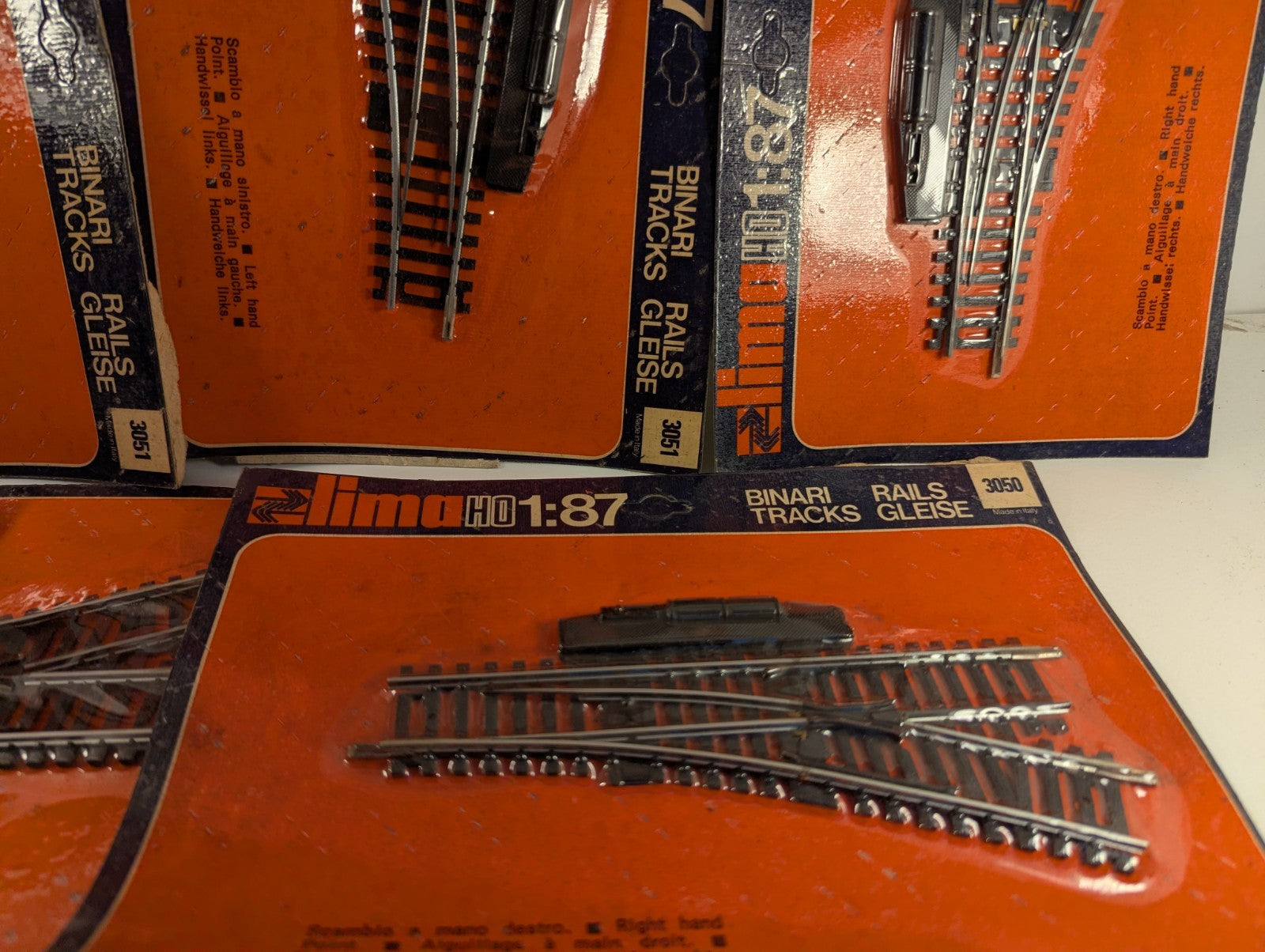 Job Lot of Lima OO Gauge Model Railway Points